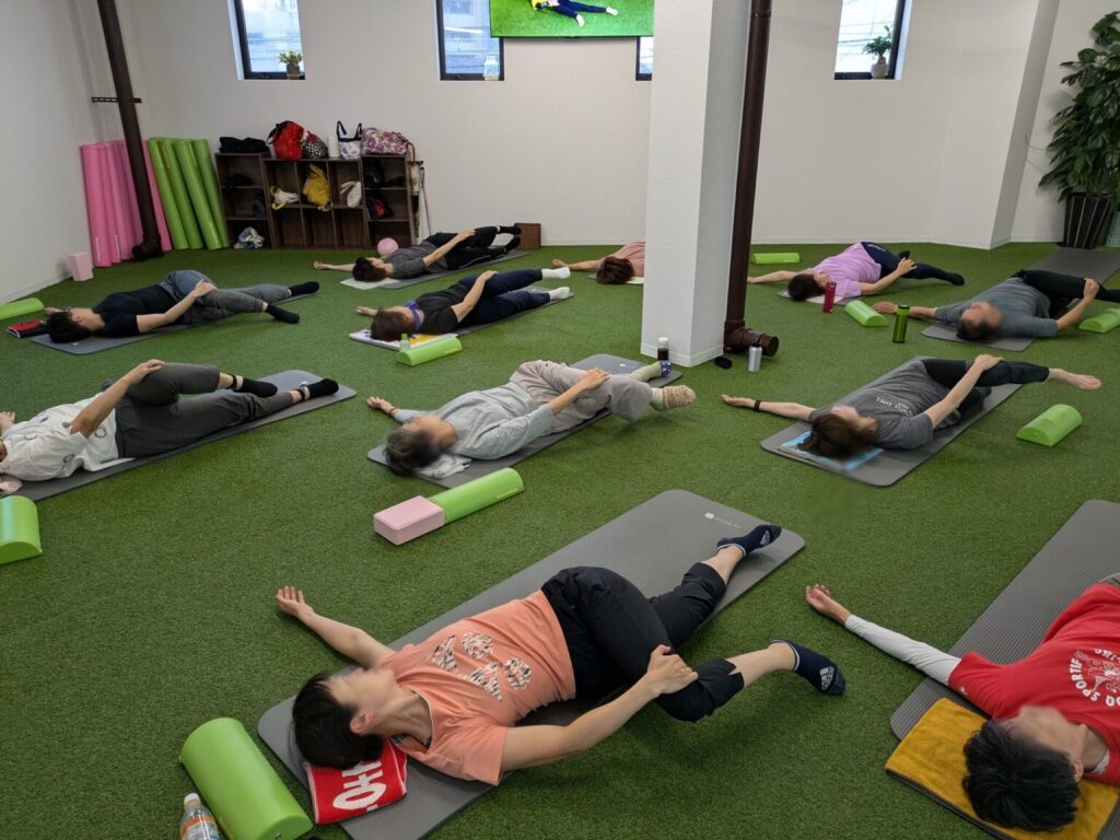 骨盤調整ストレッチ